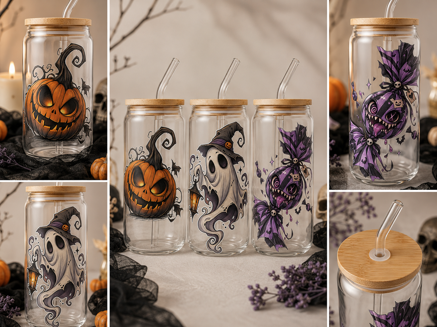 Verres illustrés